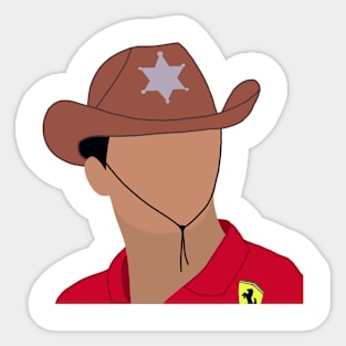 Cowboy Carlos Sticker